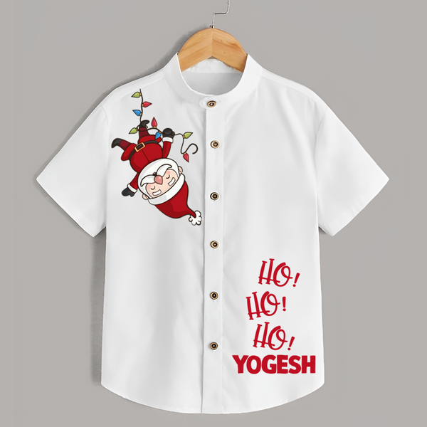 Ho Ho Ho – Santa Fun Personalised Shirt