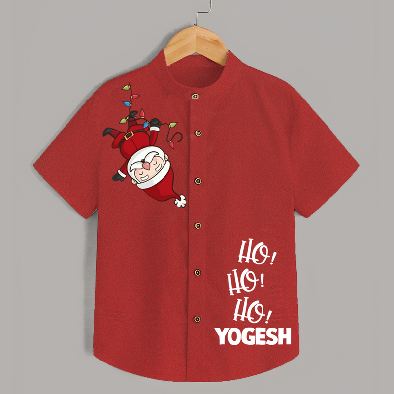 Ho Ho Ho – Santa Fun Personalised Shirt