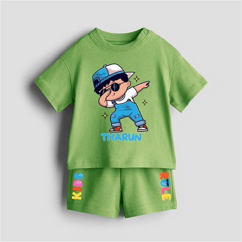 Kids Rule - Customized Kids Co-ord Set With Name For Boys & Girls (Ages 1 - 13)