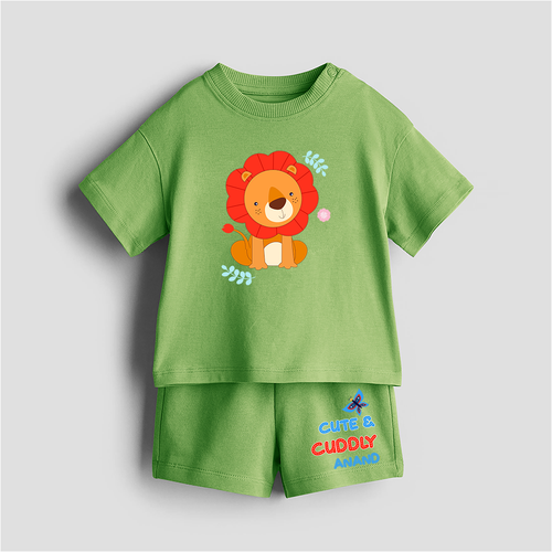 Cute & Cuddly - Customized Kids Co-ord Set With Name For Boys & Girls (Ages 1 - 13)