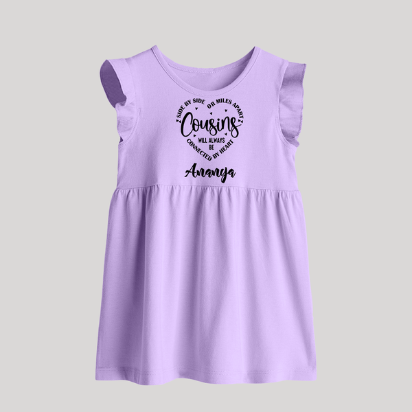 Cousin Connection Baby Frock | Customizable Baby Clothing - LILAC - 0 - 3 Months Old (Chest 17")