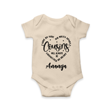 Cousin Connection Romper / Onesie | Customizable Baby Clothing - IVORY - New Born (Chest 14")