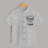 Cousin Connection Shirt | Customizable Baby Clothing - GREY - 0 - 6 Months Old (Chest 23")