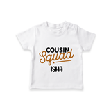 Tiny Cousin Team T-Shirt | Personalized Infant Apparel - WHITE - 0-5 Months Old (Chest 17")