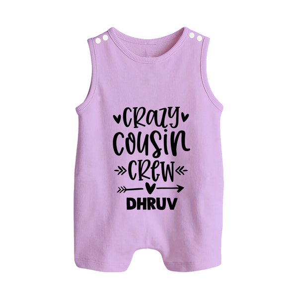Cousin Charm Romper Suit / Sleeveless Romper Outfit | Celebrate the Cousin Bond - LILAC - 0 - 5 Months Old (Chest 18")
