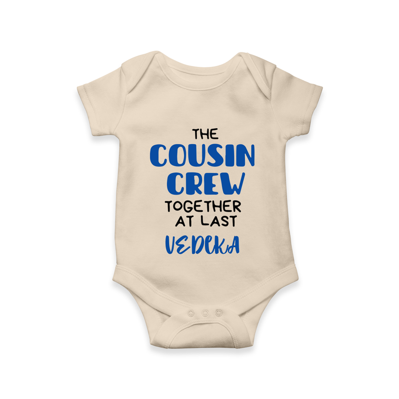 Cousin Love Romper / Onesie Outfit | Soft Cotton for Infants - IVORY - New Born (Chest 14")