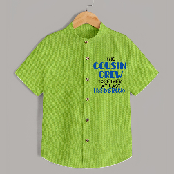 Cousin Love Shirt Outfit | Soft Cotton for Infants - LIME GREEN - 0 - 6 Months Old (Chest 23")