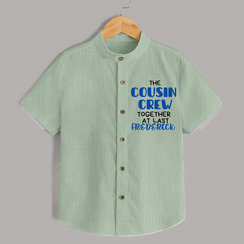 Cousin Love Shirt Outfit | Soft Cotton for Infants - MINT GREEN - 0 - 6 Months Old (Chest 23")