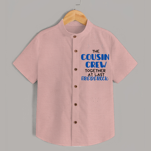 Cousin Love Shirt Outfit | Soft Cotton for Infants - PEACH - 0 - 6 Months Old (Chest 23")