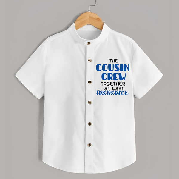 Cousin Love Shirt Outfit | Soft Cotton for Infants - WHITE - 0 - 6 Months Old (Chest 23")