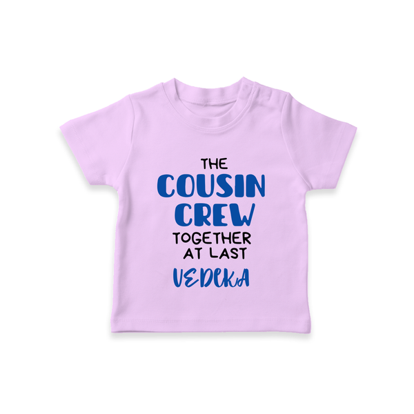Cousin Love T-Shirt Outfit | Soft Cotton for Infants - LILAC - 0-5 Months Old (Chest 17")