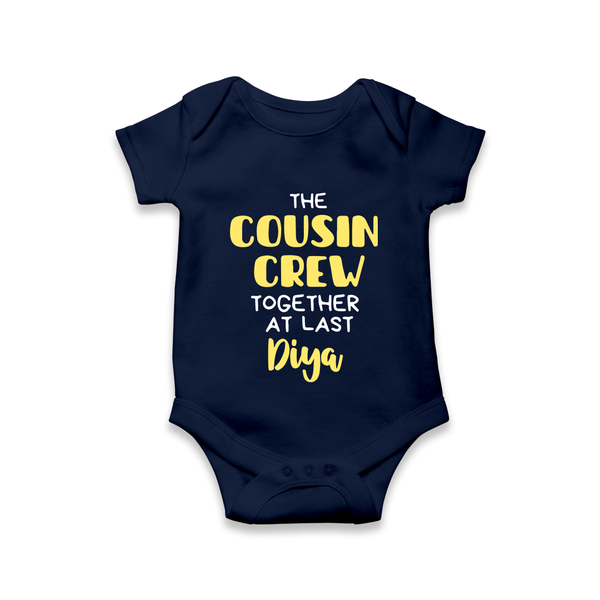 Cousin Love Romper / Onesie Outfit | Soft Cotton for Infants - NAVY BLUE - New Born (Chest 14")