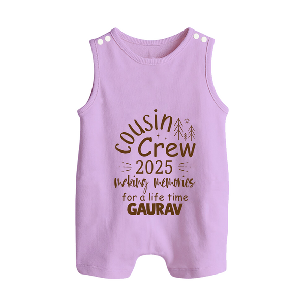 Cousin Smiles Romper Suit / Sleeveless Romper | Adorable and Comfortable Wear - LILAC - 0 - 5 Months Old (Chest 18")
