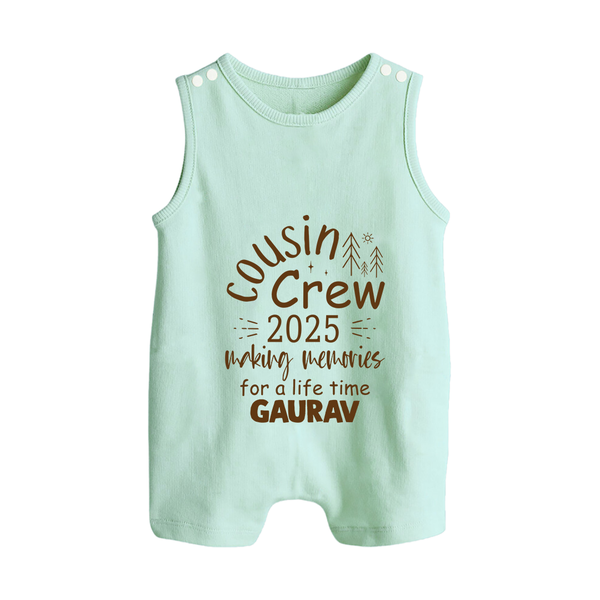 Cousin Smiles Romper Suit / Sleeveless Romper | Adorable and Comfortable Wear - MINT GREEN - 0 - 5 Months Old (Chest 18")