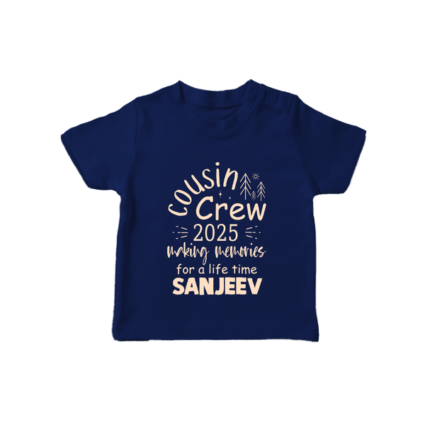 Cousin Smiles T-Shirt | Adorable and Comfortable Wear - NAVY BLUE - 0-5 Months Old (Chest 17")