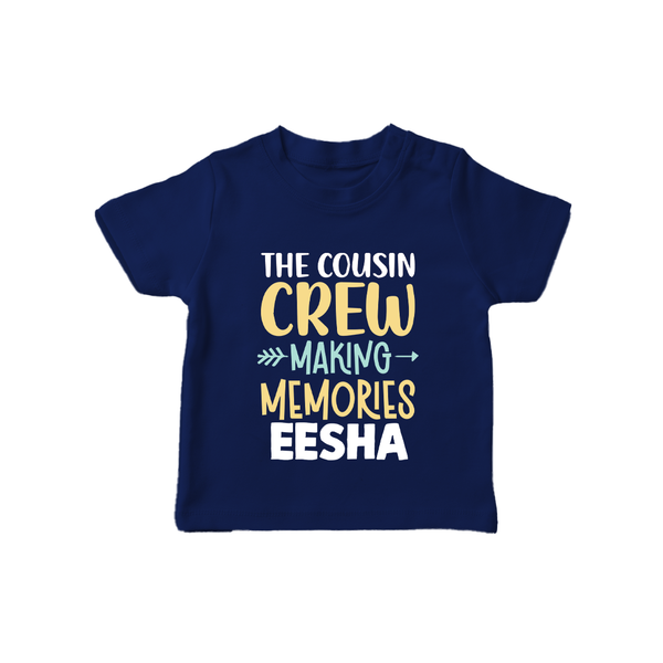 Little Cousin Tribe T-Shirt | Adorable Matching Wear - NAVY BLUE - 0-5 Months Old (Chest 17")