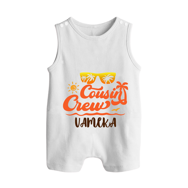 Cousin Harmony Romper Suit / Sleeveless Romper | Celebrate Togetherness - WHITE - 0 - 5 Months Old (Chest 18")