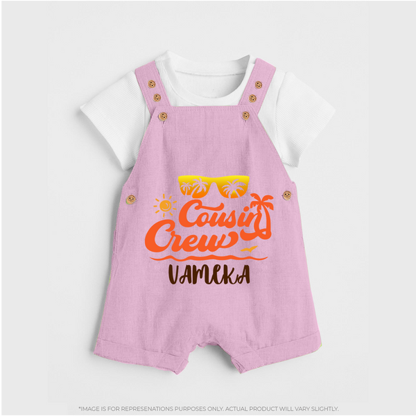 Cousin Harmony Dungaree Set | Celebrate Togetherness - BABY PINK - 0 - 5 Months Old (Chest 18")