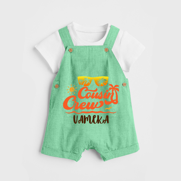 Cousin Harmony Dungaree Set | Celebrate Togetherness - GREEN - 0 - 5 Months Old (Chest 18")