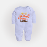Cousin Harmony Sleep Suit / Full Sleeve Bodysuit | Celebrate Togetherness - BABY BLUE - New Born (Chest 7.5")