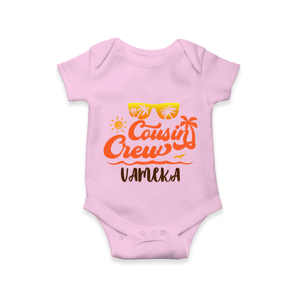 Cousin Harmony Romper / Onesie | Celebrate Togetherness - BABY PINK - New Born (Chest 14")