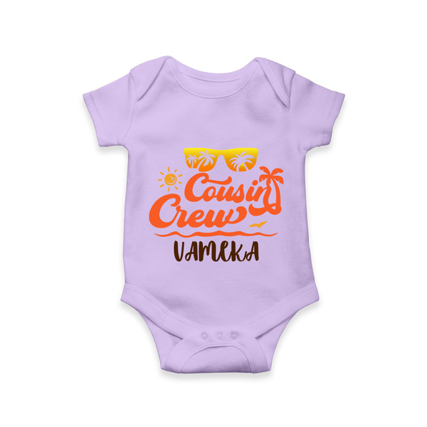 Cousin Harmony Romper / Onesie | Celebrate Togetherness - LILAC - New Born (Chest 14")