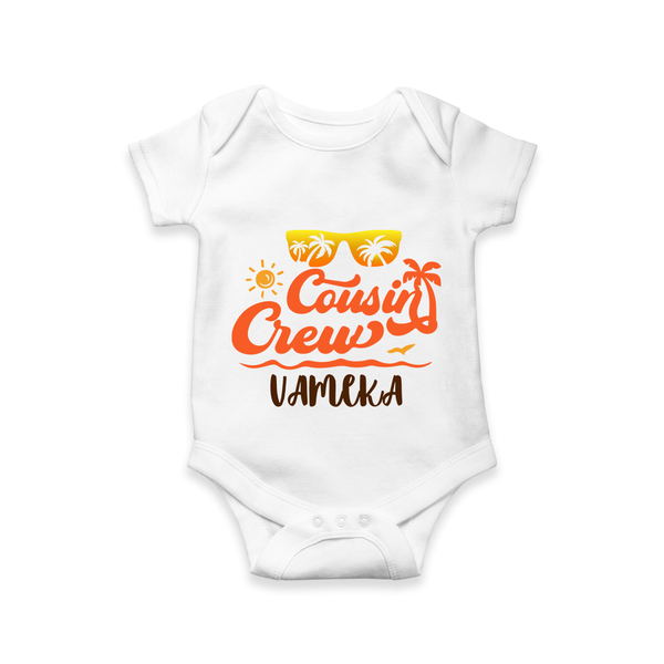 Cousin Harmony Romper / Onesie | Celebrate Togetherness - WHITE - New Born (Chest 14")