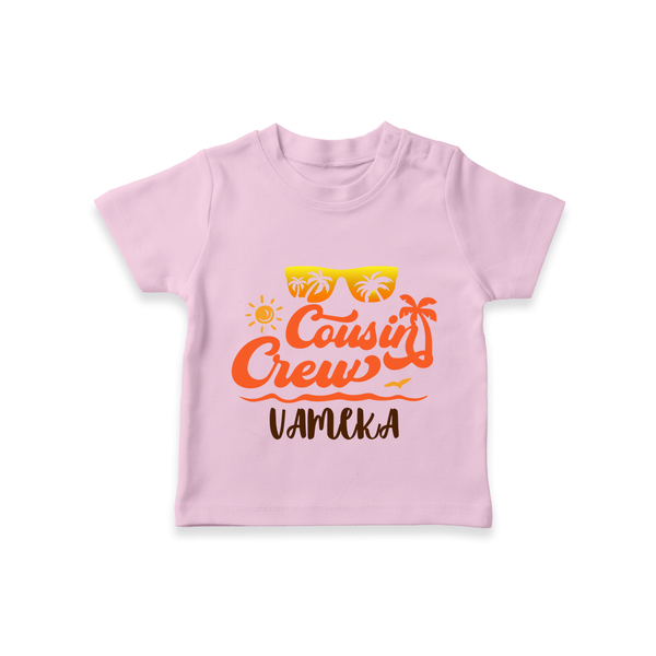 Cousin Harmony T-Shirt | Celebrate Togetherness - BABY PINK - 0-5 Months Old (Chest 17")