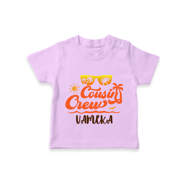 Cousin Harmony T-Shirt | Celebrate Togetherness - LILAC - 0-5 Months Old (Chest 17")