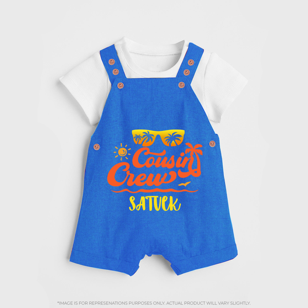 Cousin Harmony Dungaree Set | Celebrate Togetherness - COBALT BLUE - 0 - 5 Months Old (Chest 18")