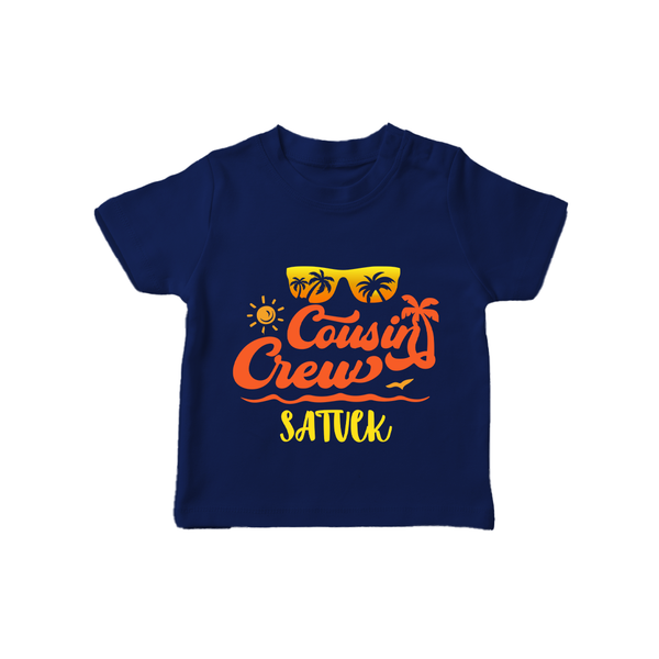 Cousin Harmony T-Shirt | Celebrate Togetherness - NAVY BLUE - 0-5 Months Old (Chest 17")