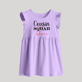 Cousin Joy Baby Frock Outfit | Perfect for Family Gatherings - LILAC - 0 - 3 Months Old (Chest 17")