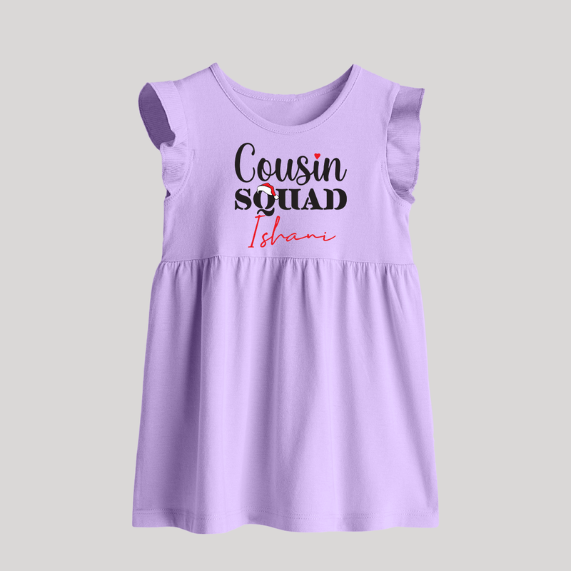 Cousin Joy Baby Frock Outfit | Perfect for Family Gatherings - LILAC - 0 - 3 Months Old (Chest 17")