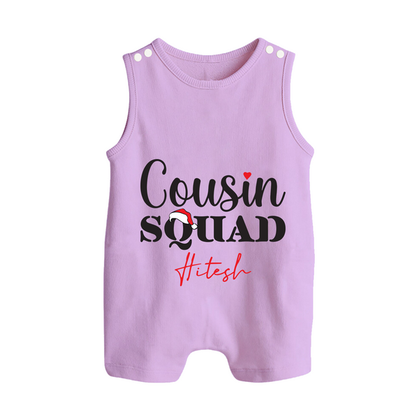 Cousin Joy Romper Suit / Sleeveless Romper Outfit | Perfect for Family Gatherings - LILAC - 0 - 5 Months Old (Chest 18")