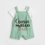 Cousin Joy Dungaree Set Outfit | Perfect for Family Gatherings - MINT GREEN - 0 - 5 Months Old (Chest 18")