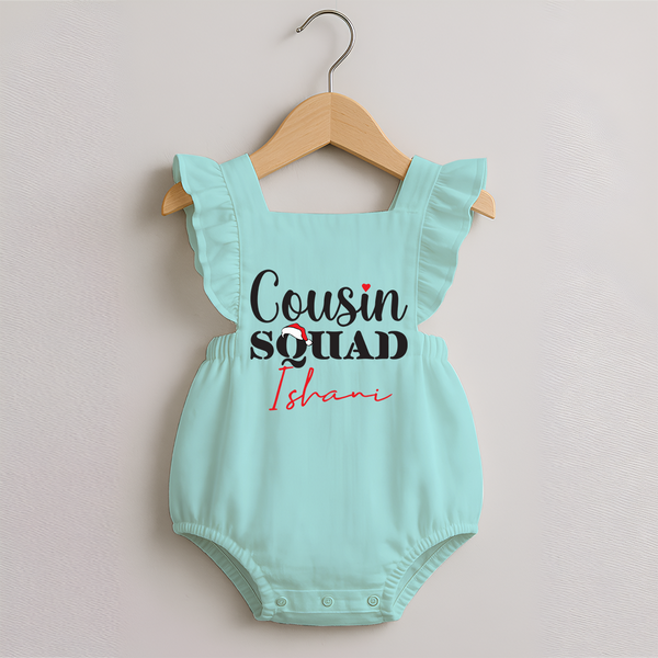 Cousin Joy Frock Romper Outfit | Perfect for Family Gatherings - MINT GREEN - 0 - 3 Months Old (Chest 19")