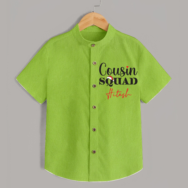 Cousin Joy Shirt Outfit | Perfect for Family Gatherings - LIME GREEN - 0 - 6 Months Old (Chest 23")