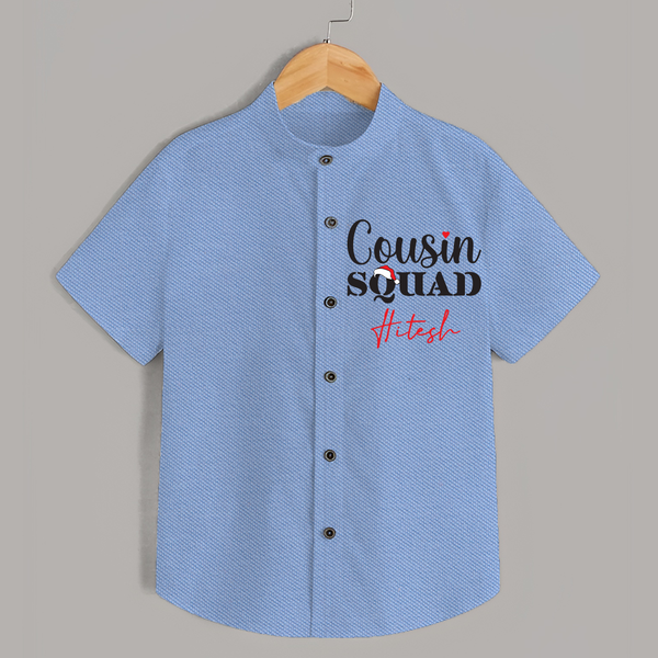 Cousin Joy Shirt Outfit | Perfect for Family Gatherings - SKY BLUE - 0 - 6 Months Old (Chest 23")