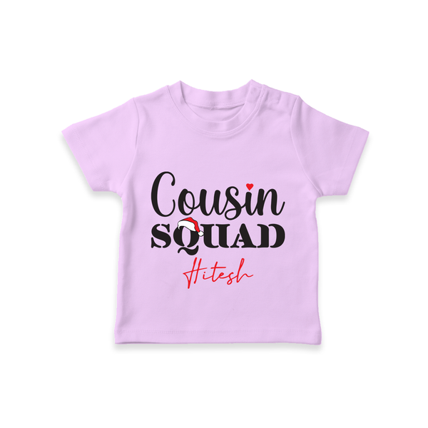 Cousin Joy T-Shirt Outfit | Perfect for Family Gatherings - LILAC - 0-5 Months Old (Chest 17")
