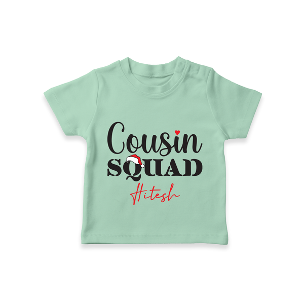 Cousin Joy T-Shirt Outfit | Perfect for Family Gatherings - MINT GREEN - 0-5 Months Old (Chest 17")