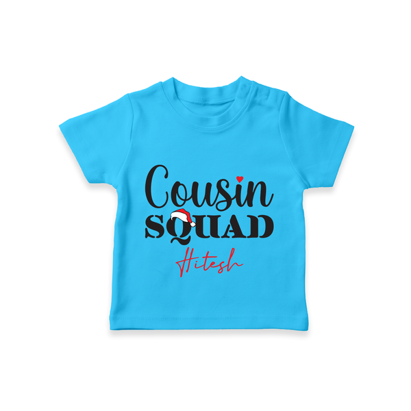 Cousin Joy T-Shirt Outfit | Perfect for Family Gatherings - SKY BLUE - 0-5 Months Old (Chest 17")