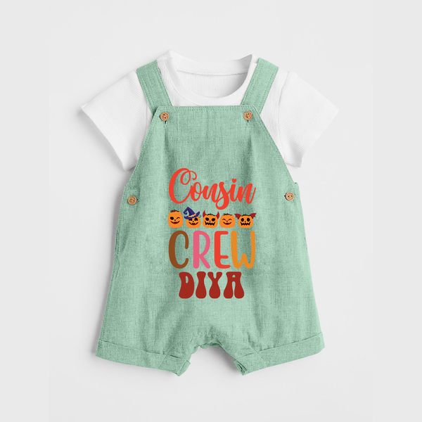Baby Cousin Gang Dungaree Set | Comfortable and Cute - MINT GREEN - 0 - 5 Months Old (Chest 18")