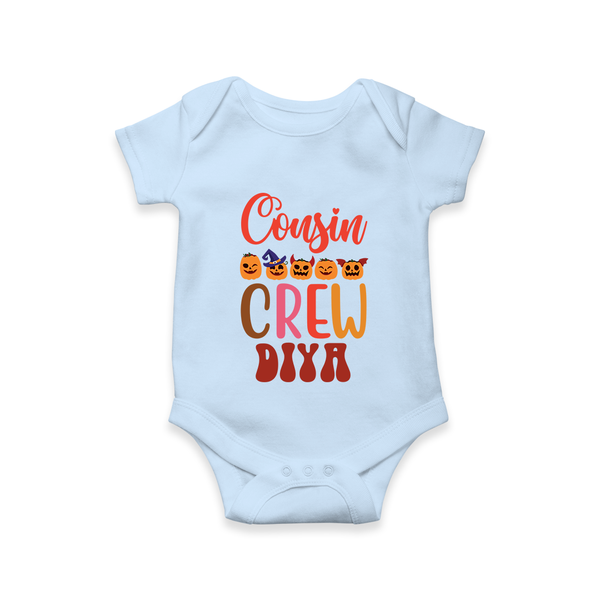 Baby Cousin Gang Romper / Onesie | Comfortable and Cute - BABY BLUE - New Born (Chest 14")