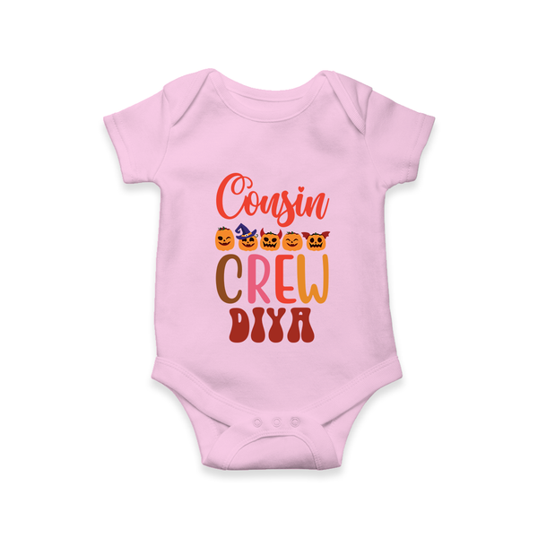 Baby Cousin Gang Romper / Onesie | Comfortable and Cute - BABY PINK - New Born (Chest 14")