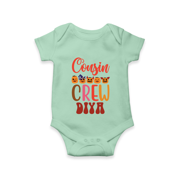 Baby Cousin Gang Romper / Onesie | Comfortable and Cute - MINT GREEN - New Born (Chest 14")