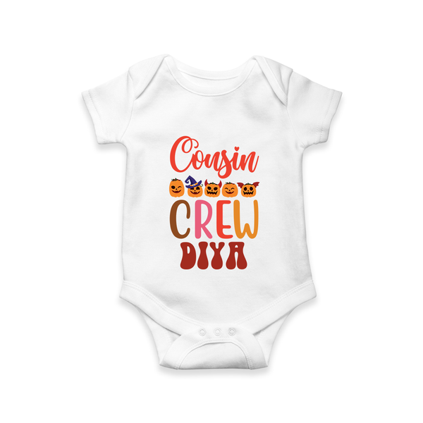 Baby Cousin Gang Romper / Onesie | Comfortable and Cute - WHITE - New Born (Chest 14")
