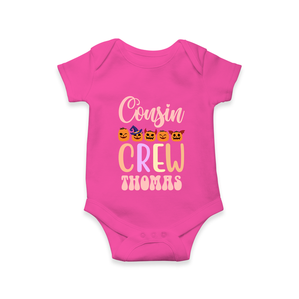 Baby Cousin Gang Romper / Onesie | Comfortable and Cute - HOT PINK - New Born (Chest 14")