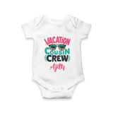 Cousin Fun Squad Romper / Onesie | Comfortable Baby Wear - WHITE - New Born (Chest 14")