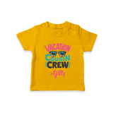 Cousin Fun Squad T-Shirt | Comfortable Baby Wear - CHROME YELLOW - 0-5 Months Old (Chest 17")