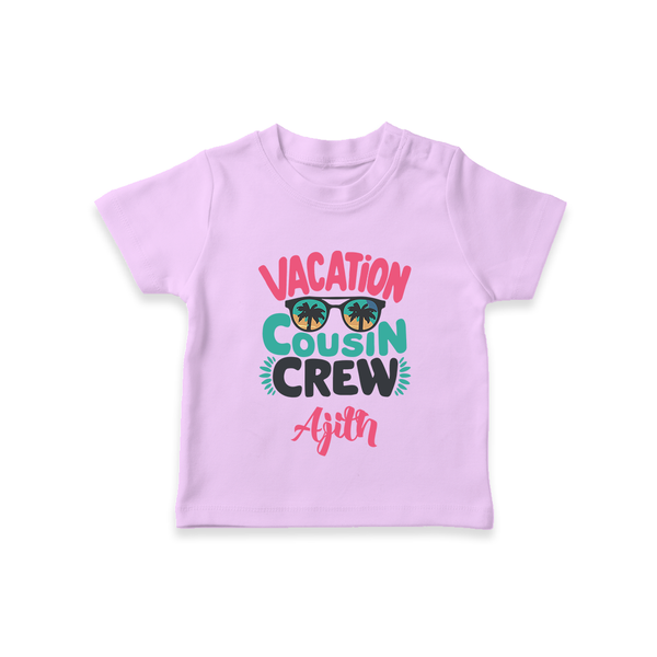 Cousin Fun Squad T-Shirt | Comfortable Baby Wear - LILAC - 0-5 Months Old (Chest 17")